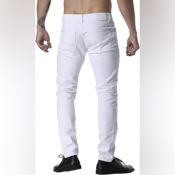 Men’s ZLZ SLIM FIT DENIM JEANS SZ 36 - Picture 2 of 13